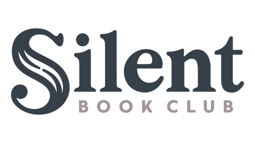 Text Silent Book Club on a white background